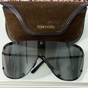 Tom Ford Black Shield Sunglasses